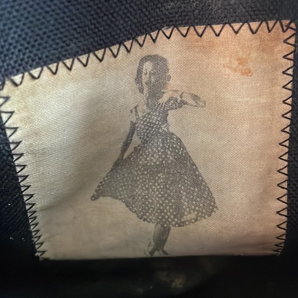 Petunia Pickle Bottom Society Satchel Black Forest Cake Discounted Diaper Bag - Picture 9 of 9